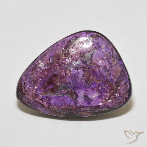 15.58ct Natural Violeta púrpura terciopelo Charoíta, Elegante, Opaco