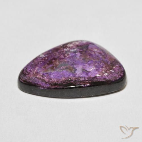 Charoíta Violeta púrpura terciopelo natural de 15.58 ct, Elegante, Opaco