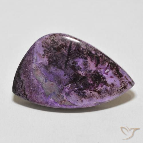 27.82ct Natural Violeta intenso medio Charoita, Elegante, Opaco