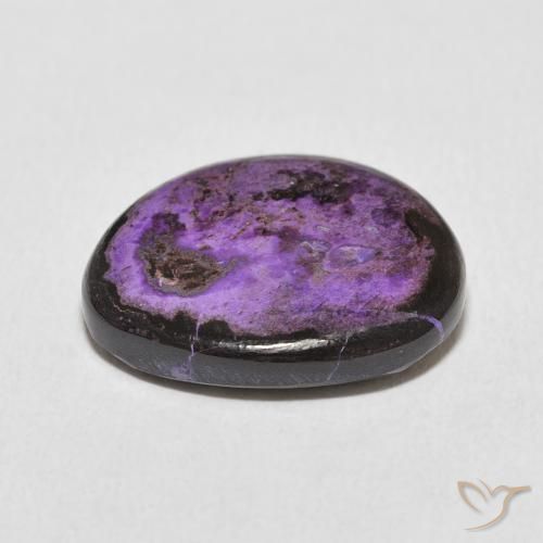Charoíta Violeta púrpura terciopelo natural de 14.04 ct, Elegante, Opaco