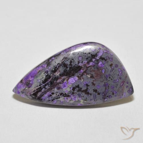 18.98ct Natural Violeta malva Charoita, Elegante, Opaco