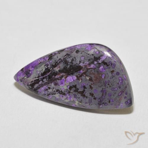 Charoíta Violeta malva natural de 18.98 ct, Elegante, Opaco