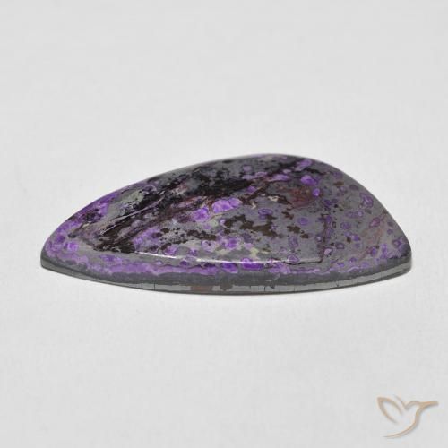 Charoíta Violeta malva natural de 18.98 ct, Elegante, Opaco