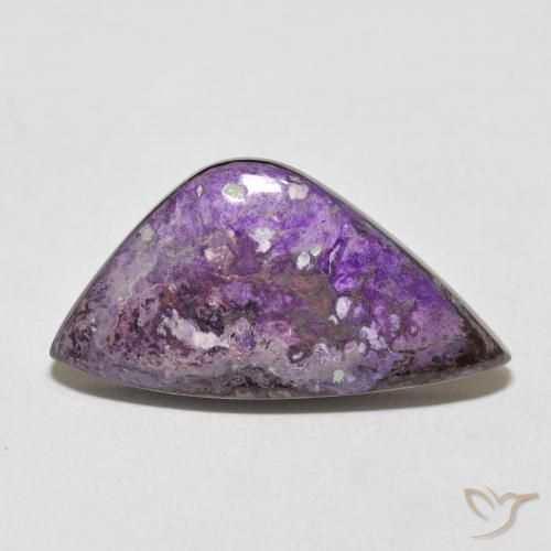 17.16ct Natural Violeta intenso medio Charoita, Elegante, Opaco