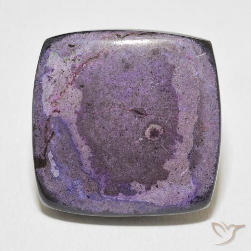 23.80ct Natural Violeta malva Charoita, Forma Cojín, Opaco