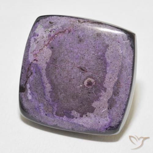 Charoíta Violeta malva natural de 23.80 ct, Forma Cojín, Opaco