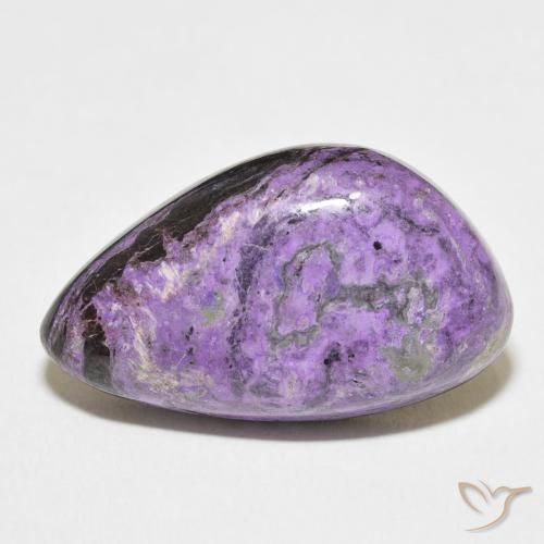 17.22ct Natural Violeta púrpura claro Charoita, Elegante, Opaco