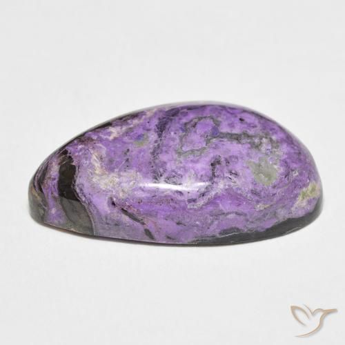 Charoíta Violeta púrpura claro natural de 17.22 ct, Elegante, Opaco