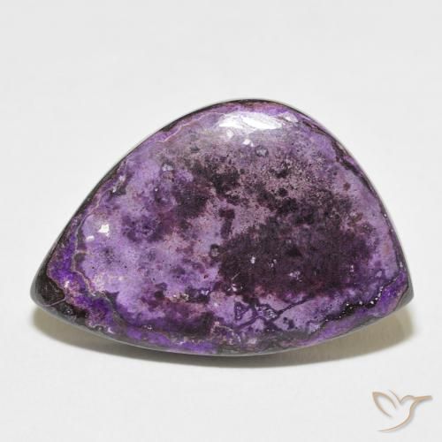Charoíta Violeta púrpura terciopelo natural de 19.52 ct, Elegante, Opaco