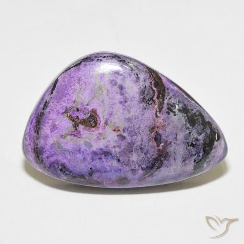 19.44ct Natural Violeta púrpura claro Charoita, Elegante, Opaco