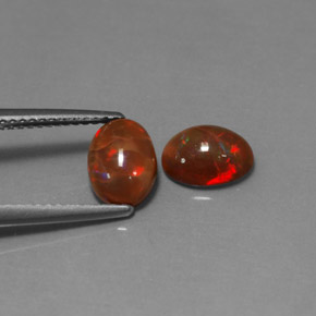 Gemas de Ópalo de chocolate Multicolor natural de  ct, Transparente, Transparente / Translúcido