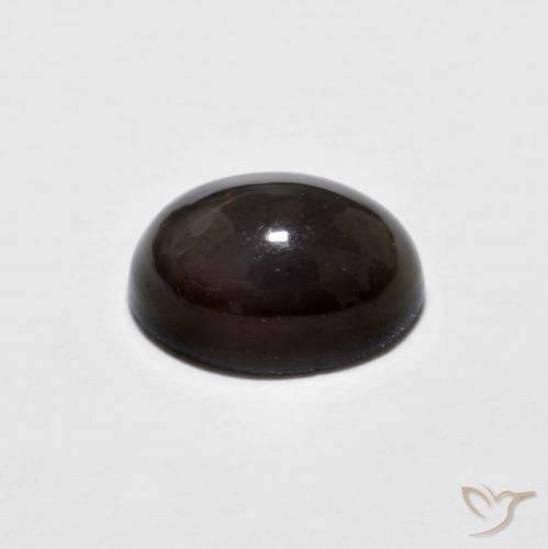 Ópalo de chocolate Multicolor natural de 0.63 ct, Ovalada, Opaco