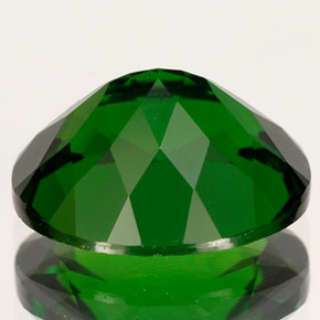 Diopsido de cromo verde natural de 4,06 ct, corte óvalo, VVS-VS