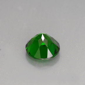 Diopsido de cromo verde natural de 1,40 ct, corte redondo, VS