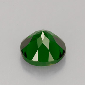 Diopsido de cromo verde natural de 1,56 ct, corte redondo, VS