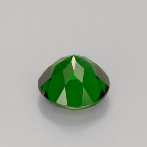 Diopsido de cromo verde natural de 1,48 ct, corte redondo, VS