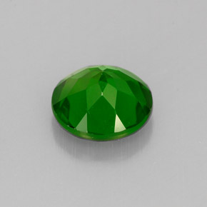 diópsido de cromo Verde natural de 1.37 ct, Corte Redondo, VS