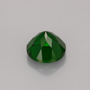 diópsido de cromo Verde natural de 2.47 ct, Corte Redondo, VS