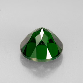 Diopsido de cromo verde natural de 2,33 ct, corte redondo, VS-SI