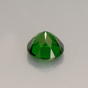 diópsido de cromo Verde natural de 1.58 ct, Corte Redondo, VS