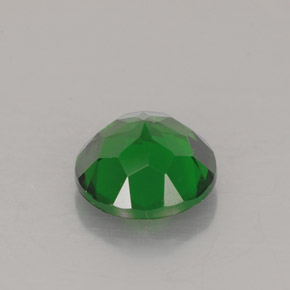 diópsido de cromo Verde natural de 1.44 ct, Corte Redondo, VVS-VS