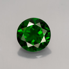 diópsido de cromo Verde natural de 1.99 ct, Corte Redondo, VS-SI