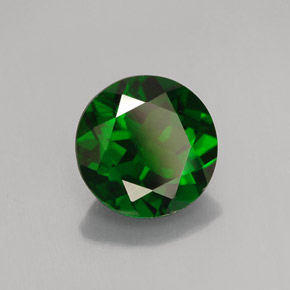 diópsido de cromo Verde natural de 1.99 ct, Corte Redondo, VS-SI