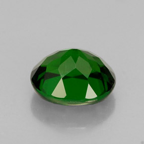 diópsido de cromo Verde natural de 0.89 ct, Corte Óvalo, VS