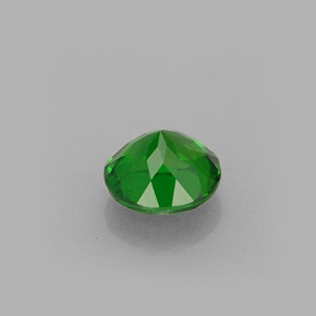 Diopsido de cromo verde natural de 0,45 ct, corte redondo, VS