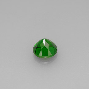 diópsido de cromo Verde natural de 0.64 ct, Corte Redondo, VS