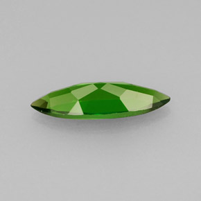 Diopsido de cromo verde natural de 0,92 ct, marquesa, VVS-VS