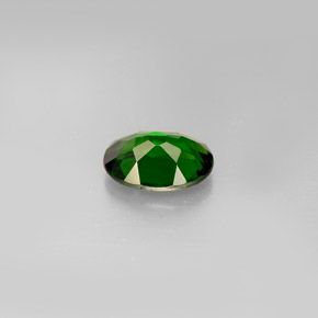 diópsido de cromo Verde natural de 1.17 ct, Corte Óvalo, VVS-VS