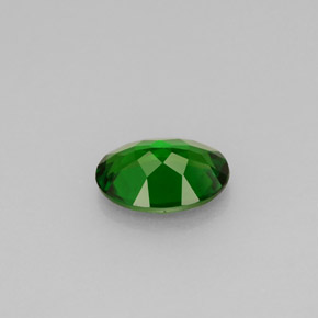 Diopsido de cromo verde natural de 0,94 ct, corte óvalo, VS