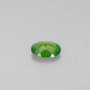 Diopsido de cromo verde natural de 0,23 ct, corte óvalo, VS