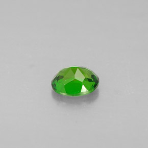 Diopsido de cromo verde natural de 0,29 ct, corte óvalo, VS