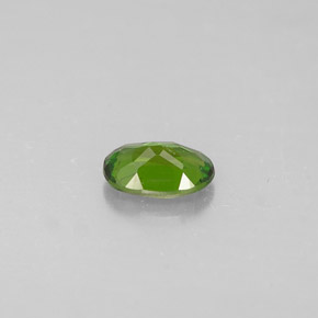 Diopsido de cromo verde natural de 0,28 ct, corte óvalo, VS
