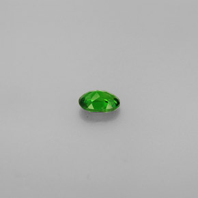 Diopsido de cromo verde natural de 0,30 ct, corte óvalo, VS