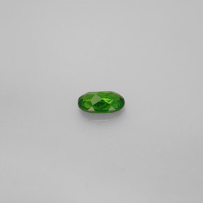 Diopsido de cromo verde natural de 0,26 ct, corte óvalo, VS