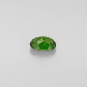 Diopsido de cromo verde natural de 0,32 ct, corte óvalo, VS