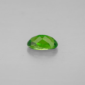Diopsido de cromo verde natural de 0,39 ct, corte óvalo, VS