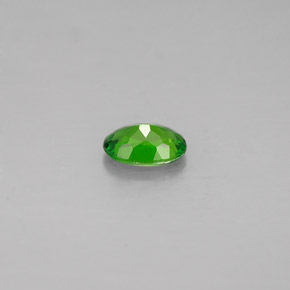 Diopsido de cromo verde natural de 0,22 ct, corte óvalo, VS