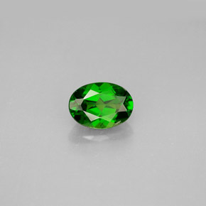 diópsido de cromo Verde natural de 0.98 ct, Corte Óvalo, VS