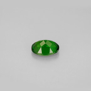 Diopsido de cromo verde natural de 0,96 ct, corte óvalo, VS