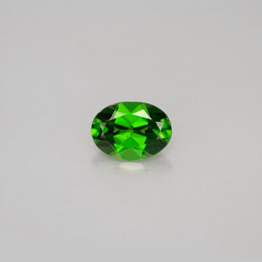 diópsido de cromo Verde natural de 0.85 ct, Corte Óvalo, VS