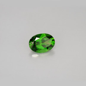 diópsido de cromo Verde natural de 0.85 ct, Corte Óvalo, VS
