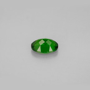 Diopsido de cromo verde natural de 0,91 ct, corte óvalo, VS