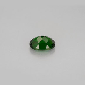 Diopsido de cromo verde natural de 0,94 ct, corte óvalo, VS