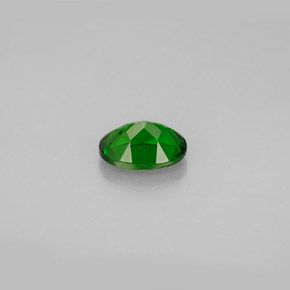 diópsido de cromo Verde natural de 0.90 ct, Corte Óvalo, VS