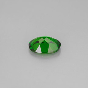 Diopsido de cromo verde natural de 1,14 ct, corte óvalo, VS