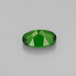 Diopsido de cromo verde natural de 0,87 ct, corte óvalo, VVS-VS